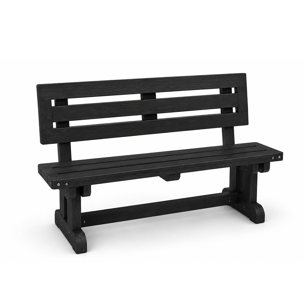 1.2M School Bench with Backrest - Image 3